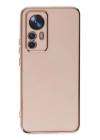 BFS  Xiaomi Mi 12T Pro Kılıf Volet Silikon - Pembe