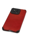 BFS  Xiaomi Mi 13 Kılıf Loop Deri Silikon - Kırmızı