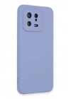 BFS Xiaomi Mi 13 Kılıf Nano içi Kadife Silikon - Lila