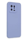 BFS  Xiaomi Mi 13 Kılıf Nano içi Kadife Silikon - Lila