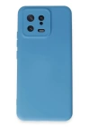 BFS  Xiaomi Mi 13 Kılıf Nano içi Kadife Silikon - Mavi