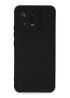 BFS  Xiaomi Mi 13 Kılıf Nano içi Kadife Silikon - Siyah