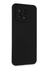 BFS  Xiaomi Mi 13 Kılıf Nano içi Kadife Silikon - Siyah