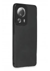 BFS Xiaomi Mi 13 Lite Kılıf Loop Deri Silikon - Siyah