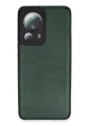 BFS  Xiaomi Mi 13 Lite Kılıf Loop Deri Silikon - Yeşil