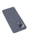 BFS  Xiaomi Mi 13 Lite Kılıf Nano içi Kadife Silikon - Gri