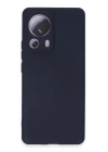 BFS  Xiaomi Mi 13 Lite Kılıf Nano içi Kadife Silikon - Lacivert