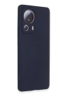 BFS  Xiaomi Mi 13 Lite Kılıf Nano içi Kadife Silikon - Lacivert