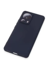 BFS  Xiaomi Mi 13 Lite Kılıf Nano içi Kadife Silikon - Lacivert