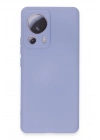 BFS Xiaomi Mi 13 Lite Kılıf Nano içi Kadife Silikon - Lila