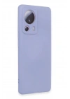 BFS Xiaomi Mi 13 Lite Kılıf Nano içi Kadife Silikon - Lila