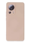 BFS  Xiaomi Mi 13 Lite Kılıf Nano içi Kadife Silikon - Pudra