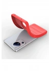 BFS Xiaomi Mi 13 Lite Kılıf Optimum Silikon - Kırmızı