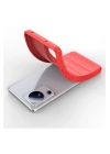 BFS  Xiaomi Mi 13 Lite Kılıf Optimum Silikon - Kırmızı