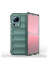 BFS  Xiaomi Mi 13 Lite Kılıf Optimum Silikon - Koyu Yeşil