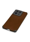 BFS  Xiaomi Mi 13 Pro Kılıf Loop Deri Silikon - Kahverengi