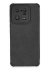 BFS  Xiaomi Mi 13 Pro Kılıf Loop Deri Silikon - Siyah