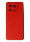BFS  Xiaomi Mi 13 Pro Kılıf Nano içi Kadife Silikon - Kırmızı