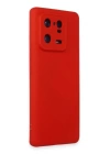 BFS  Xiaomi Mi 13 Pro Kılıf Nano içi Kadife Silikon - Kırmızı