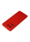 BFS  Xiaomi Mi 13 Pro Kılıf Nano içi Kadife Silikon - Kırmızı