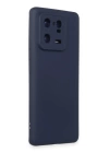 BFS  Xiaomi Mi 13 Pro Kılıf Nano içi Kadife Silikon - Lacivert