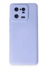 BFS Xiaomi Mi 13 Pro Kılıf Nano içi Kadife Silikon - Lila
