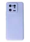BFS  Xiaomi Mi 13 Pro Kılıf Nano içi Kadife Silikon - Lila
