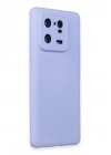 BFS Xiaomi Mi 13 Pro Kılıf Nano içi Kadife Silikon - Lila