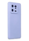 BFS  Xiaomi Mi 13 Pro Kılıf Nano içi Kadife Silikon - Lila