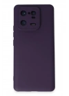 BFS Xiaomi Mi 13 Pro Kılıf Nano içi Kadife Silikon - Mor
