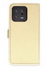 BFS  Xiaomi Mi 13 Trend S Plus Kapaklı Kılıf - Gold