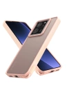 BFS  Xiaomi Mi 13T Kılıf Elegant Kapak - Pudra