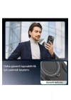 BFS Xiaomi Mi 13T Pro Kılıf Joy Lens Standlı Kapak - Siyah
