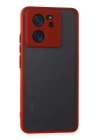 BFS  Xiaomi Mi 13T Pro Kılıf Montreal Silikon Kapak - Kırmızı