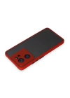 BFS Xiaomi Mi 13T Pro Kılıf Montreal Silikon Kapak - Kırmızı