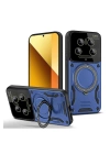 BFS  Xiaomi Mi 14 Ultra Kılıf Joy Lens Standlı Kapak - Lacivert
