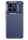 BFS  Xiaomi Mi 14T Kılıf Auto Focus Karbon Kapak - Lacivert