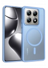 BFS  Xiaomi Mi 14T Pro Jota Magsafe Kapak - Açık Mavi