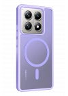 BFS  Xiaomi Mi 14T Pro Jota Magsafe Kapak - Lila