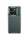 BFS  Xiaomi Mi 14T Pro Kılıf Auto Focus Karbon Kapak - Koyu Yeşil