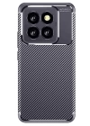 BFS  Xiaomi Mi 14T Pro Kılıf Auto Focus Karbon Kapak - Lacivert