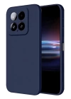 BFS  Xiaomi Mi 14T Pro Kılıf Nano içi Kadife Silikon - Lacivert