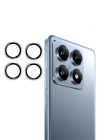 BFS Xiaomi Mi 14T Pro PVD Metal Kamera Lens - Gümüş