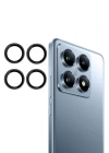 BFS Xiaomi Mi 14T Pro PVD Metal Kamera Lens - Siyah