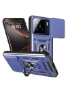 BFS  Xiaomi Mi 15 Kılıf Pars Lens Yüzüklü Silikon - Lacivert