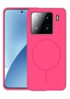 BFS Xiaomi Mi 15 Pro Kılıf Jully Magsafe Kapak - Bordo
