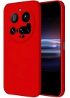 BFS  Xiaomi Mi 15 Ultra Kılıf Nano içi Kadife Silikon - Kırmızı