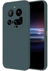BFS  Xiaomi Mi 15 Ultra Kılıf Nano içi Kadife Silikon - Koyu Yeşil