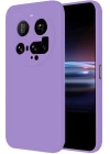 BFS  Xiaomi Mi 15 Ultra Kılıf Nano içi Kadife Silikon - Lila