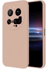 BFS  Xiaomi Mi 15 Ultra Kılıf Nano içi Kadife Silikon - Pudra